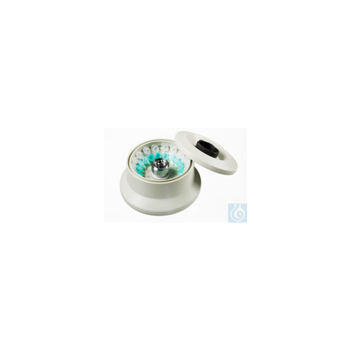 Angle rotor, 18-place For Spin Coumn Kits, 45°, with lid, bioseal, phenol-resist - Luminix Health