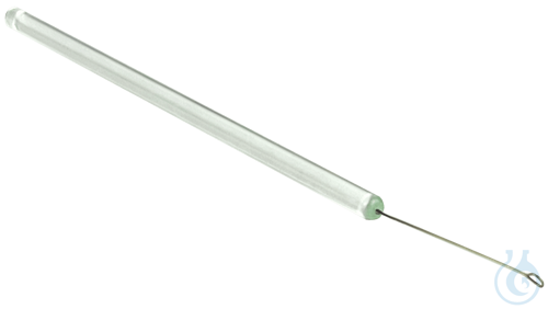 Loops, nickel chromium steel wire, stainless with glass handle