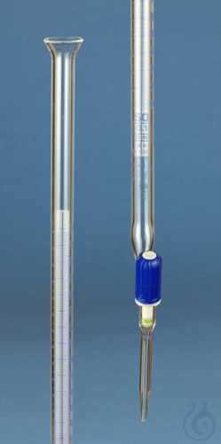 Image of Burettes with Schellbach stripe, borosilicate glass 3.3 conformity certified 50 - Luminix Health