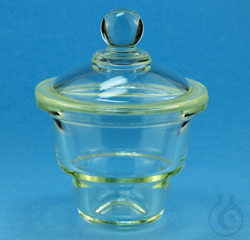 Desiccators, borosilicate glass 3.3 with cover with knob 30 cm - Luminix Health