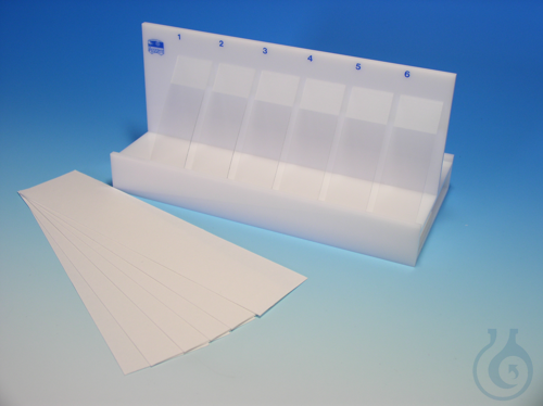 Image of Drying rack of Plexiglas® for 12 microslides - Luminix Health