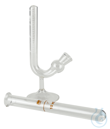 Einhorn fermentation saccharometer with measuring tube