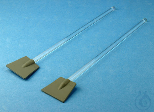 Stirring rods of glass, fused ends 500 x 12 mm - Luminix Health