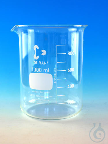 Image of Beakers, Duran®, low form, with scale 5000 ml - Luminix Health