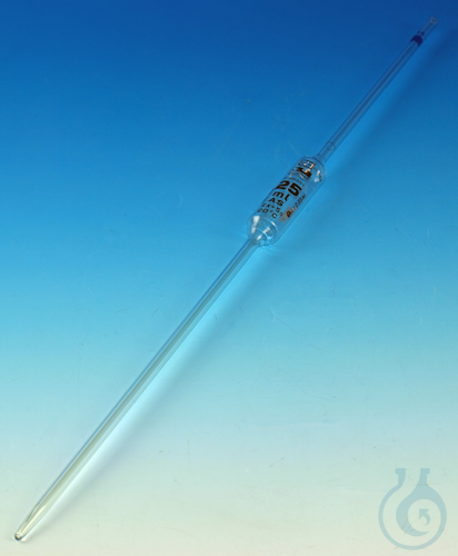 Volumetric pipettes with 1 mark, graduation brown, conformity certified 8 ml - Luminix Health