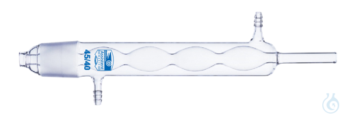 Condenser - Allihn for soxhlet, Boro 3.3, P.P. side arm, in accordance with DIN