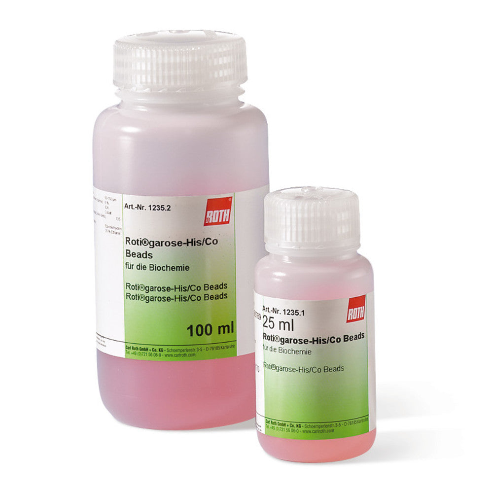 ROTI®Garose-His/Co Beads, for biochemistry, 25 ml, plastic - Luminix Health