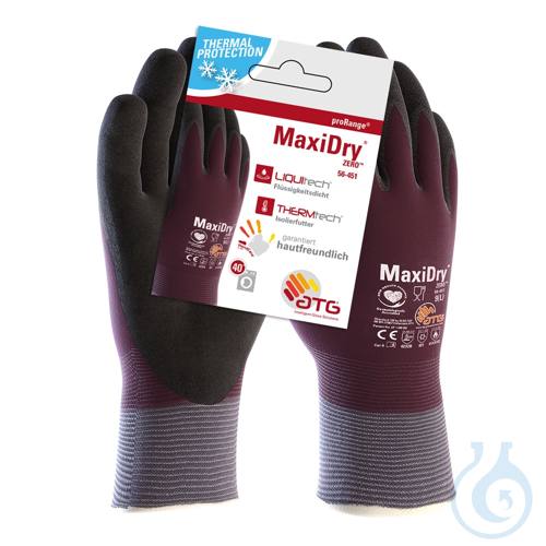 Image of MaxiDry&reg; Zero™ 56-451 Arbeitshandschuh, Gr. L (9) - Luminix Health