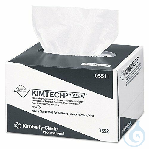 Kimtech Science™ Präzisionstücher Farbe: Weiß Lagen: 1 Faltung: I Größe:... - Luminix Health