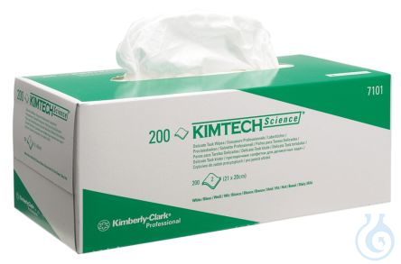 Kimtech Science™ Labortücher Farbe: Weiß Lagen: 2 Faltung: I Größe: 20,50cm x... - Luminix Health