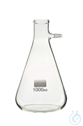 Image of Saugflasche in Erlenmeyerform, Premium Line, 1000 ml, - Luminix Health