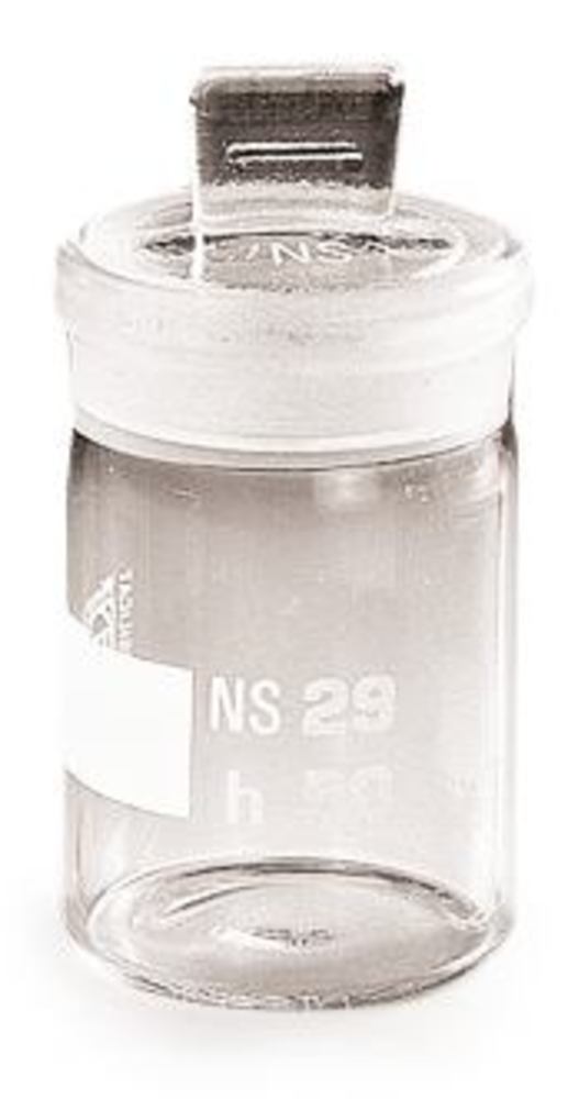 Rotilabo®-weighing bottle, borosilicate, glass, tall, with lid, NS 29/11, 20 ml - Luminix Health