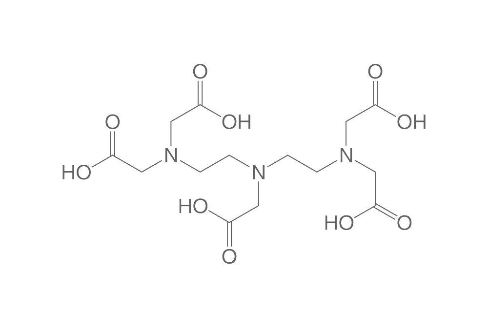 Diethylene triamine pentaacetic acid, min. 99 %, for synthesis, 100 g, plastic - Luminix Health