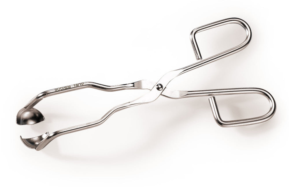 Rotilabo®-mercury tongs, steel 18/8, weight 140 g, length 220 mm, 1 unit(s) - Luminix Health