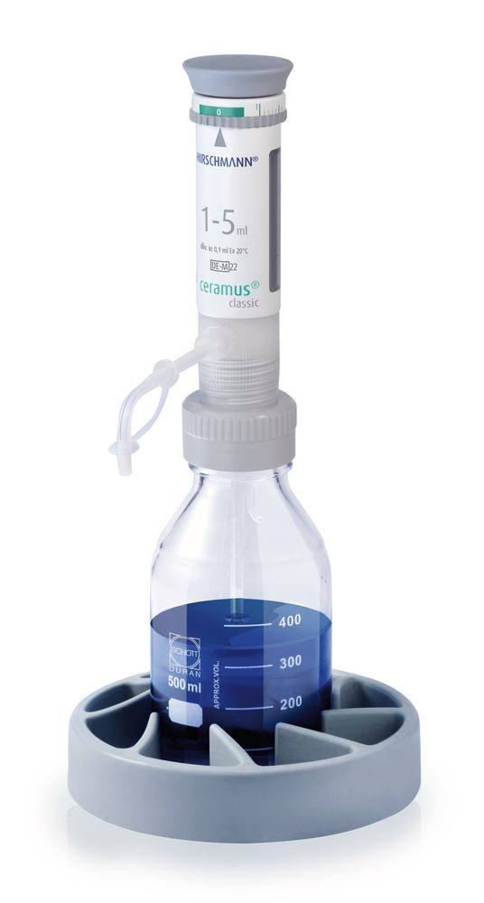Dispenser ceramus® classic, ceramic piston, 1.0 - 5.0 ml, 1 unit(s) - Luminix Health