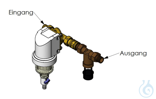 Flushing filter/ Backflow prevention, G1'' / R3/4'' - Luminix Health