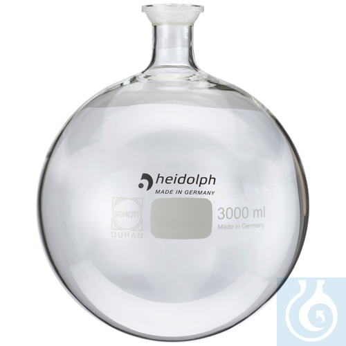 Image of Receiving flask 3.000 ml - plastic coated - Luminix Health