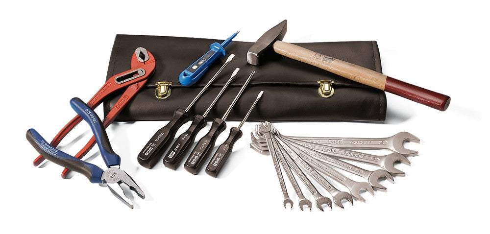 Tool kit bag, imitation leather, 16 parts, 1 unit(s) - Luminix Health