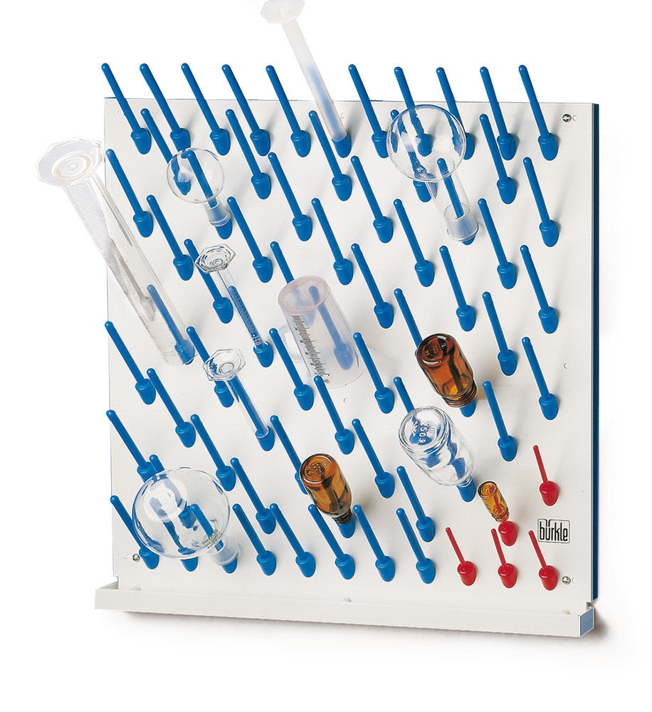 Drying board, PVC, 400 x 400 mm, 5 x 60 mm, 26 x 100 mm, 2 x 150 mm, 1 unit(s) - Luminix Health