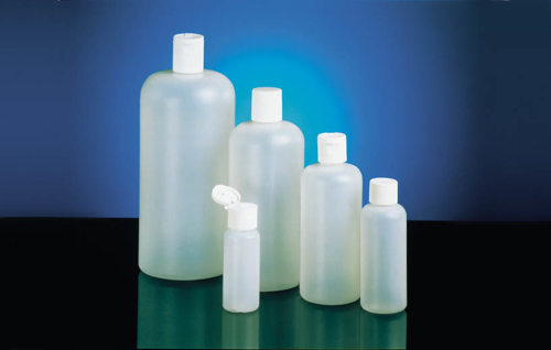 Hinged closure, PP white, f. 50-250 ml round bottle - Luminix Health