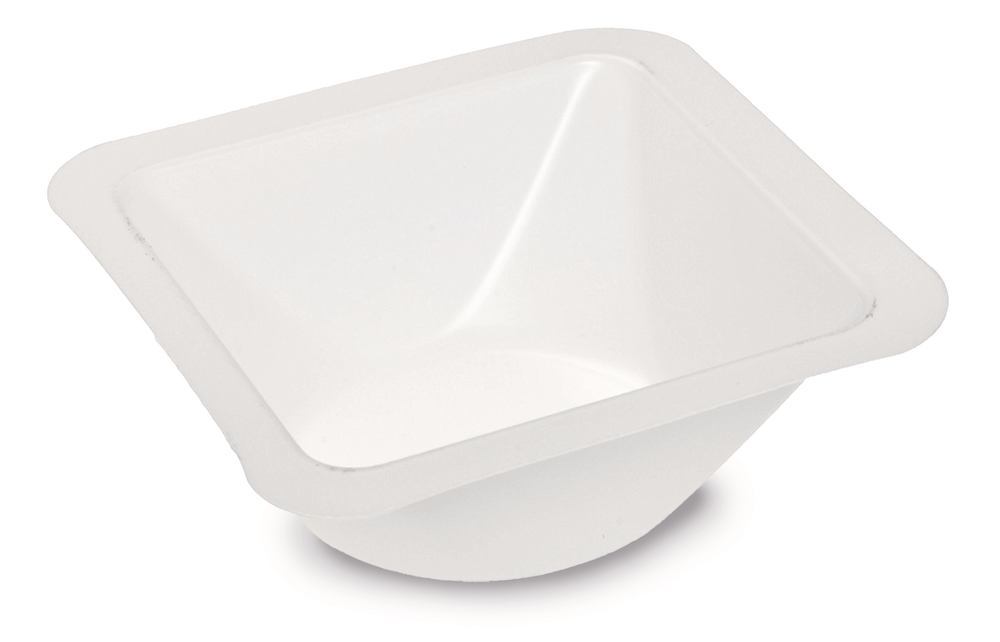 Rotilabo®disposable weigh. tray, antist., 100ml, PS, white - Luminix Health