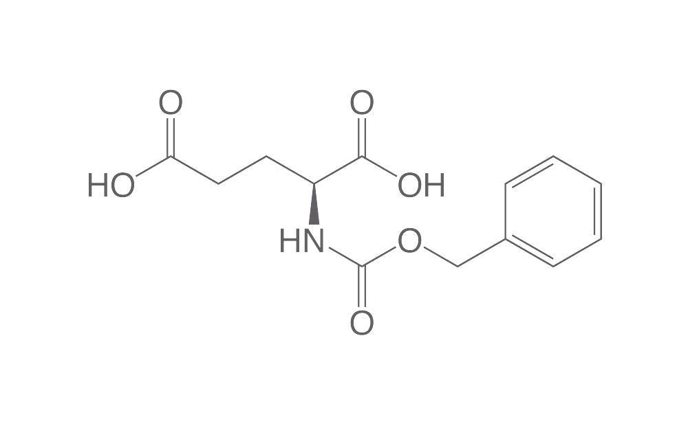 Z-L-Glutamic acid, PEPTIPURE®, min. 98,5 %, for biochemistry, 5 g, plastic - Luminix Health