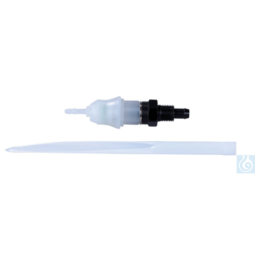 Set of quick-coupling for connection VHC-bottle including adapter and inlet tube - Luminix Health