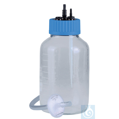 Image of BVC 2l bottle glass BVC - Luminix Health