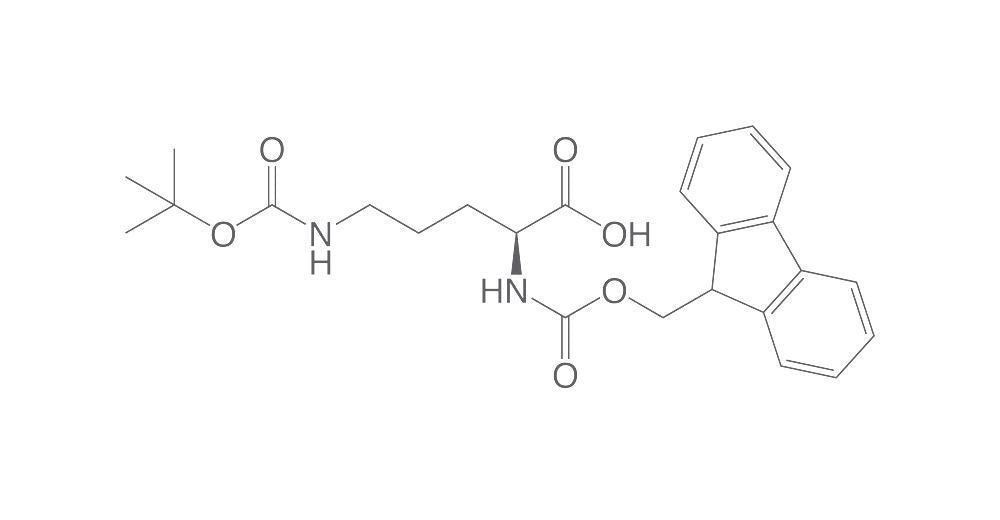 Fmoc-L-Ornithine-(Boc), PEPTIPURE®, min. 98 %, for biochemistry, 1 g, glass - Luminix Health