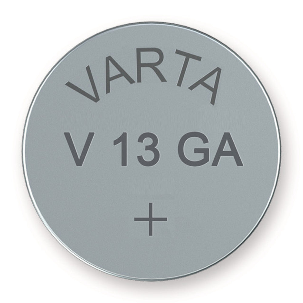 Round cell battery, V 13 GA, alkali-manganese, 1.5 V, 1 unit(s) - Luminix Health