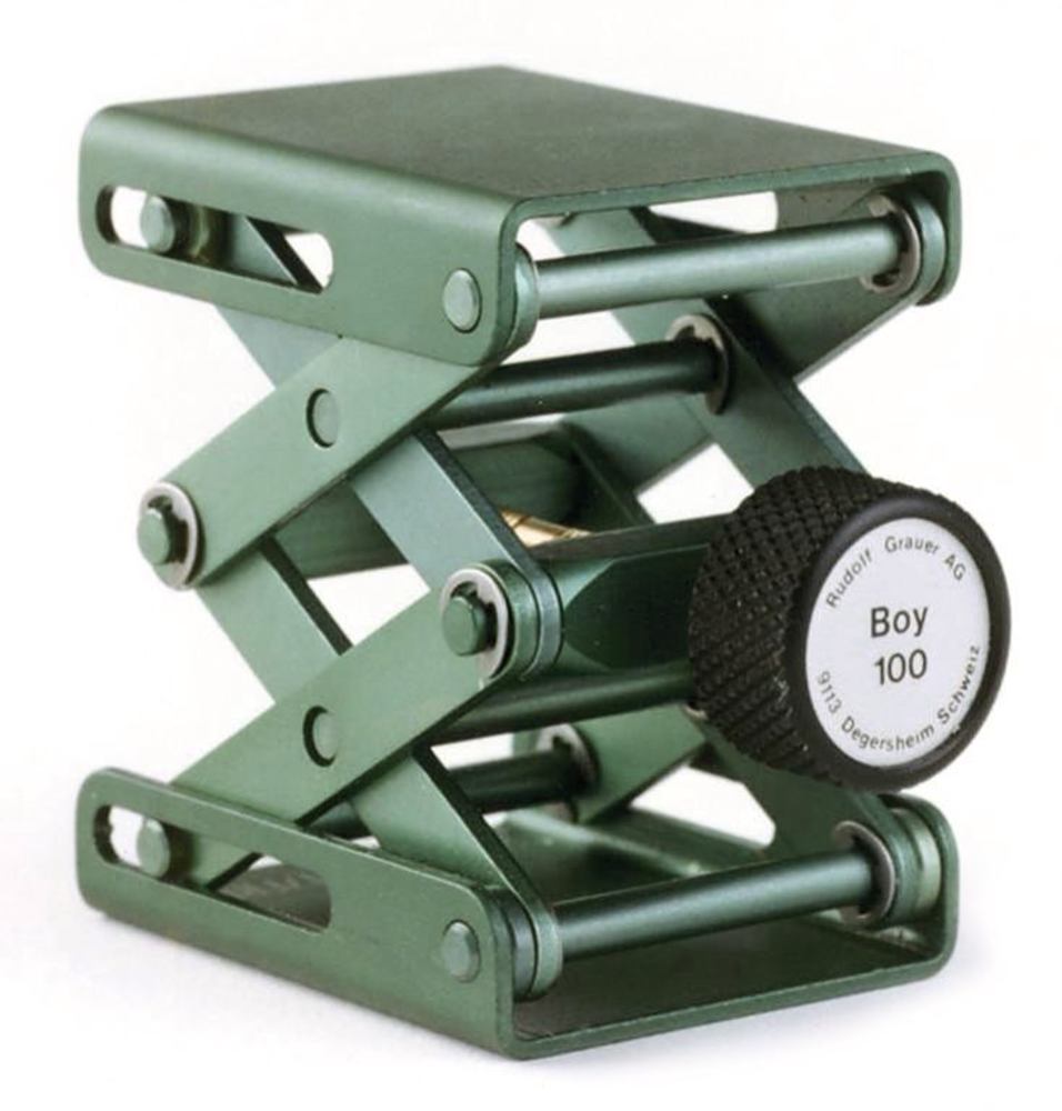 Swiss Boy 116 jack, 180 x 216 mm, height-adjust. 95-398 mm, 1 unit(s) - Luminix Health
