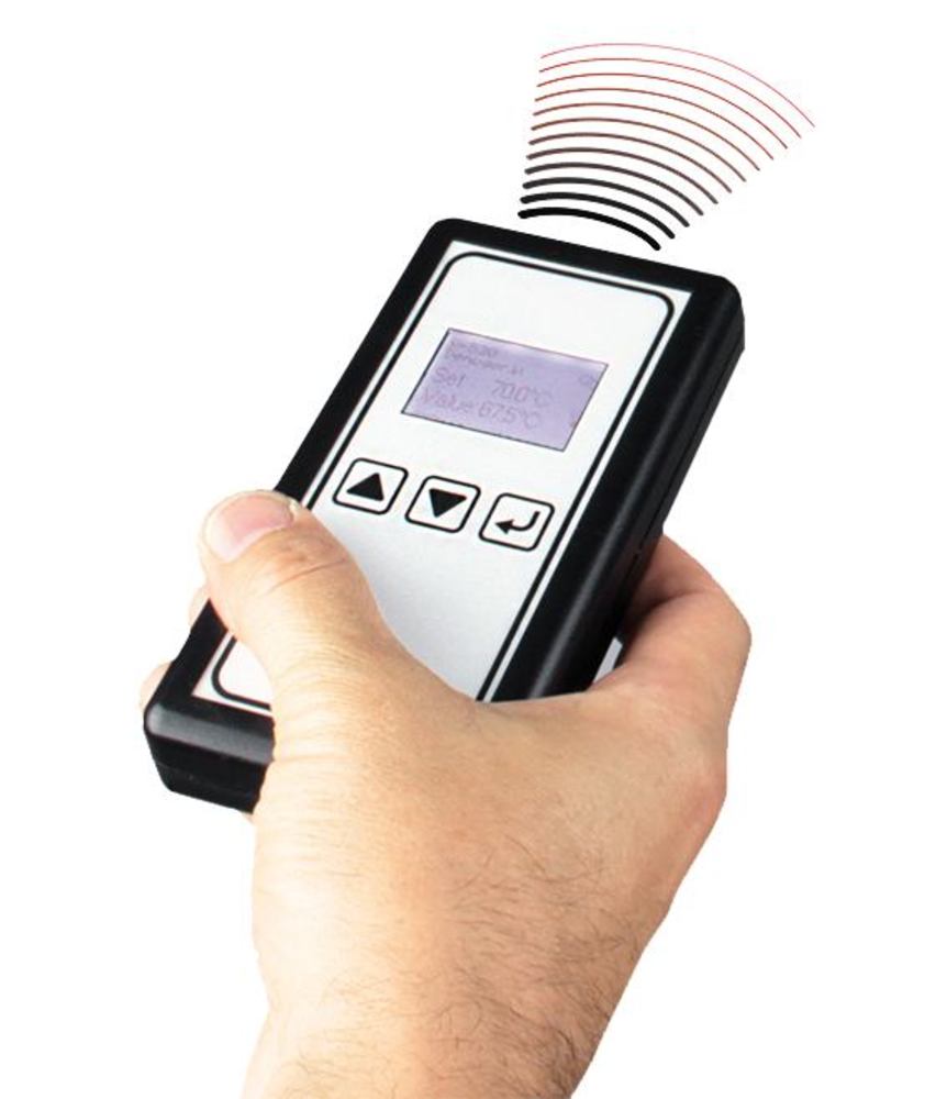 Infrared remote control WRZF310N, For T series temp. cont. L135xB70xH24 mm - Luminix Health