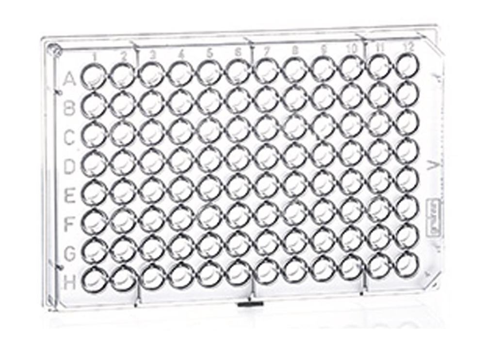 Microtest plates, V-profile, 96-well, PS, sterile, 100 unit(s) - Luminix Health