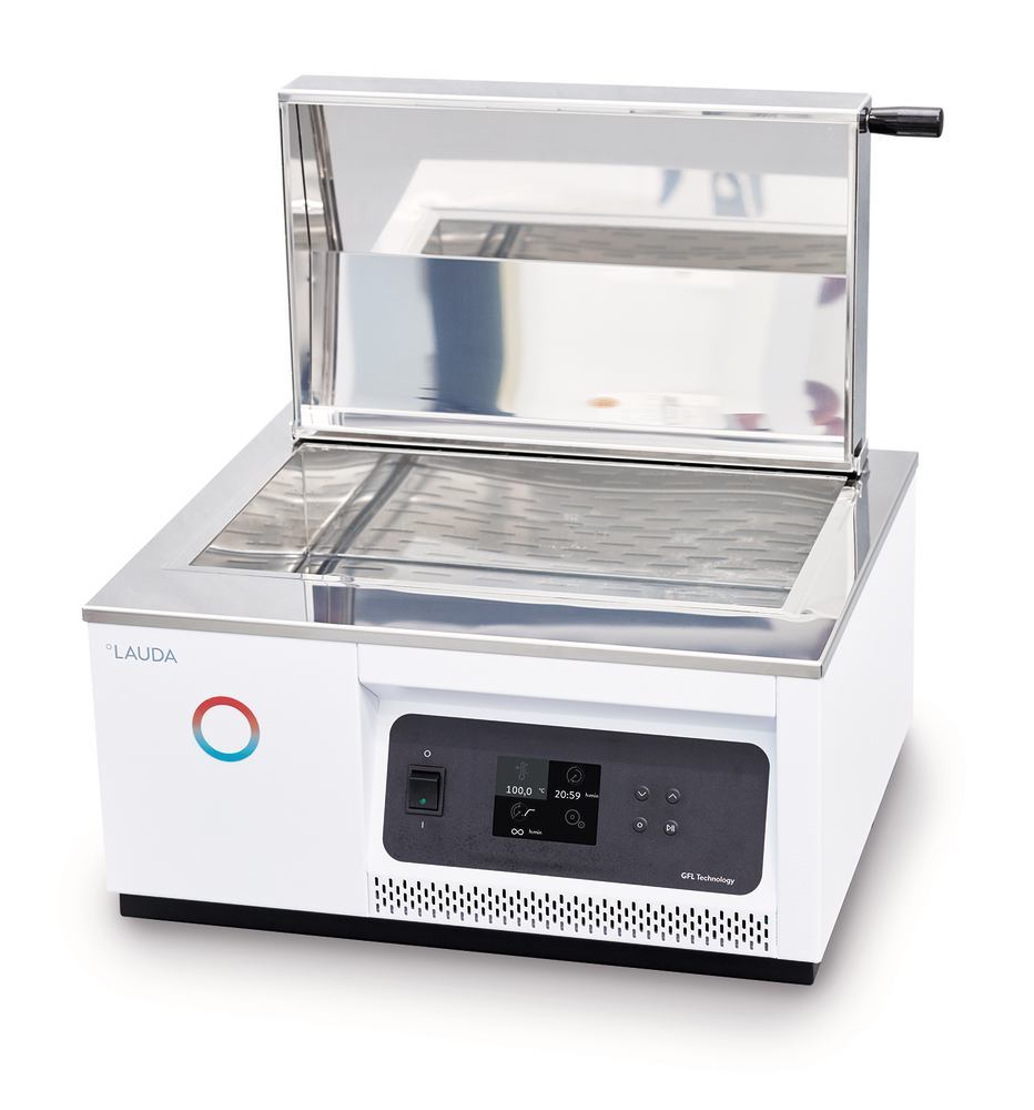 H 8 A water bath, 8 l, Operating temperature from 25 to 100 °C, 1 unit(s) - Luminix Health