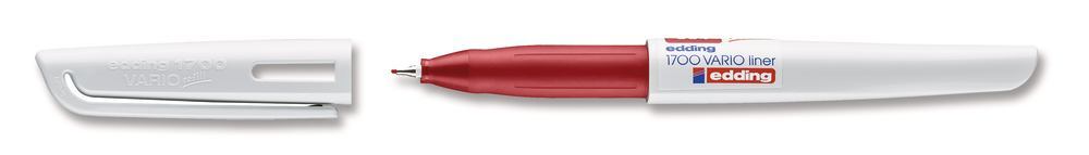 1700 VARIO red fineliner, 10 unit(s) - Luminix Health