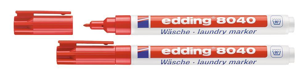 8040 red textile marker, 10 unit(s) - Luminix Health