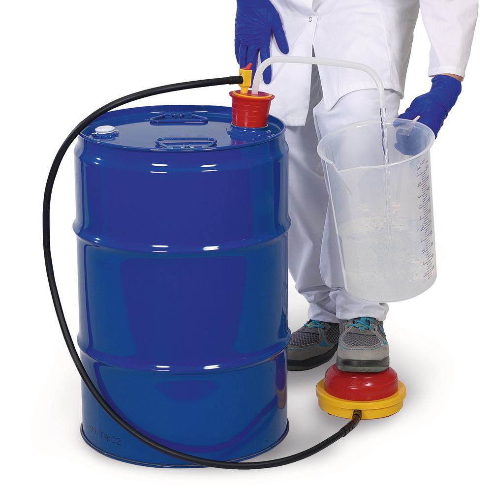 OTAL® PE disposable dispensing pump, Foot pump, 14 l/min, 1 unit(s) - Luminix Health