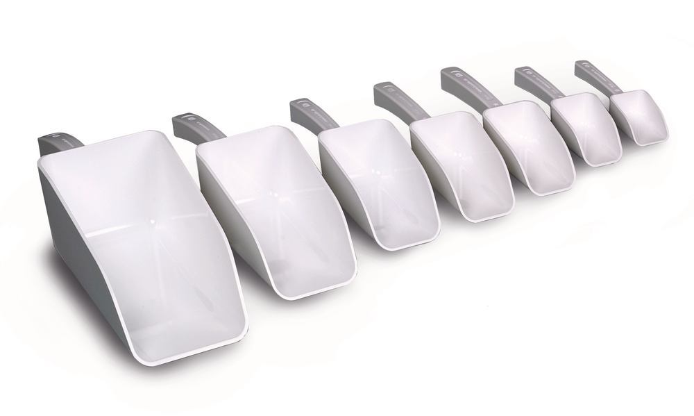 SteriPlast® sample scoops, 250 ml, PS, sterile, L 232 mm, without lid - Luminix Health