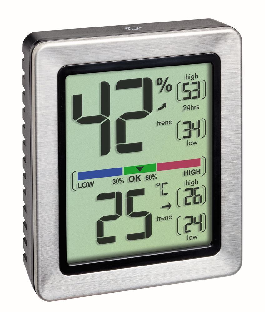 EXACTO thermohygrometer, 1 to 99%, 1 unit(s) - Luminix Health