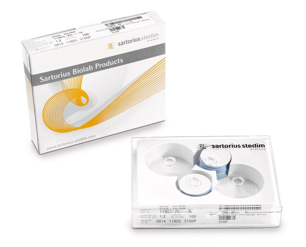 Image of PTFE membrane filters