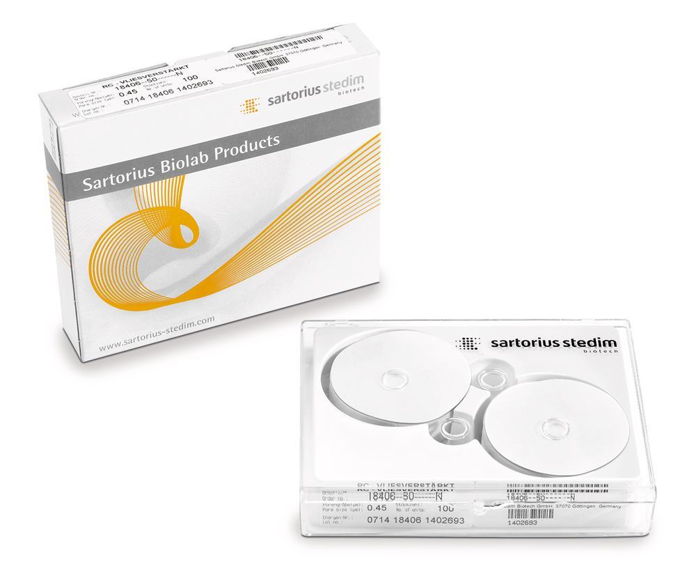 RC membrane filters, 0.45 µm, 50 mm, 100 unit(s) - Luminix Health