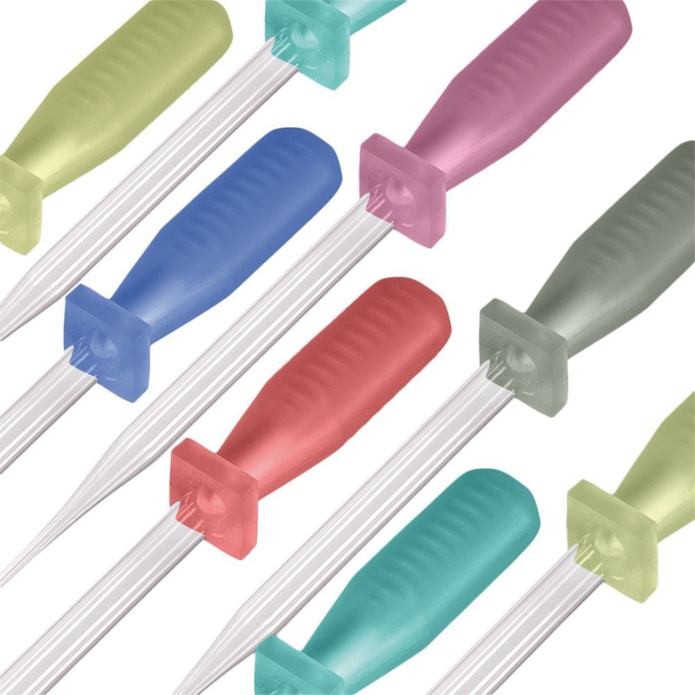 Silicone suction aid 2 ml, pink, 100 unit(s) - Luminix Health