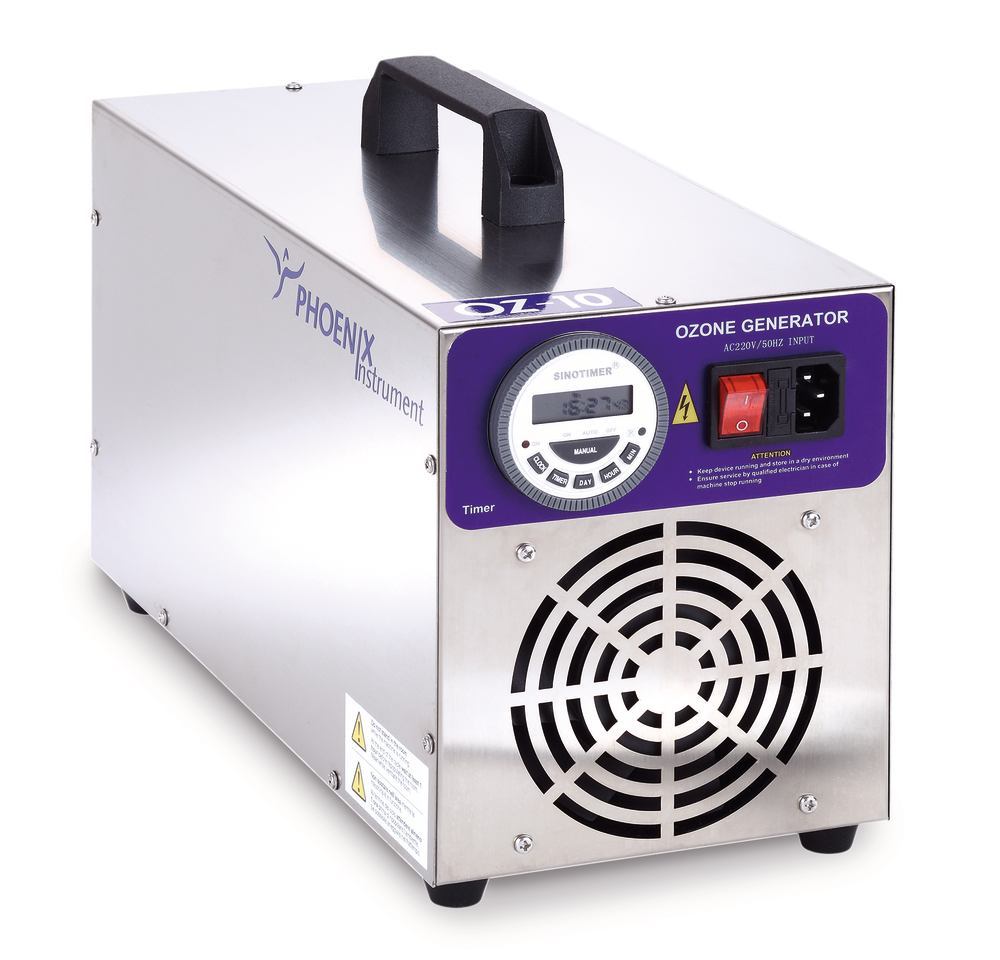 OZ-10 ozone generator, 130 W, For 36 m³ room area, 1 unit(s) - Luminix Health