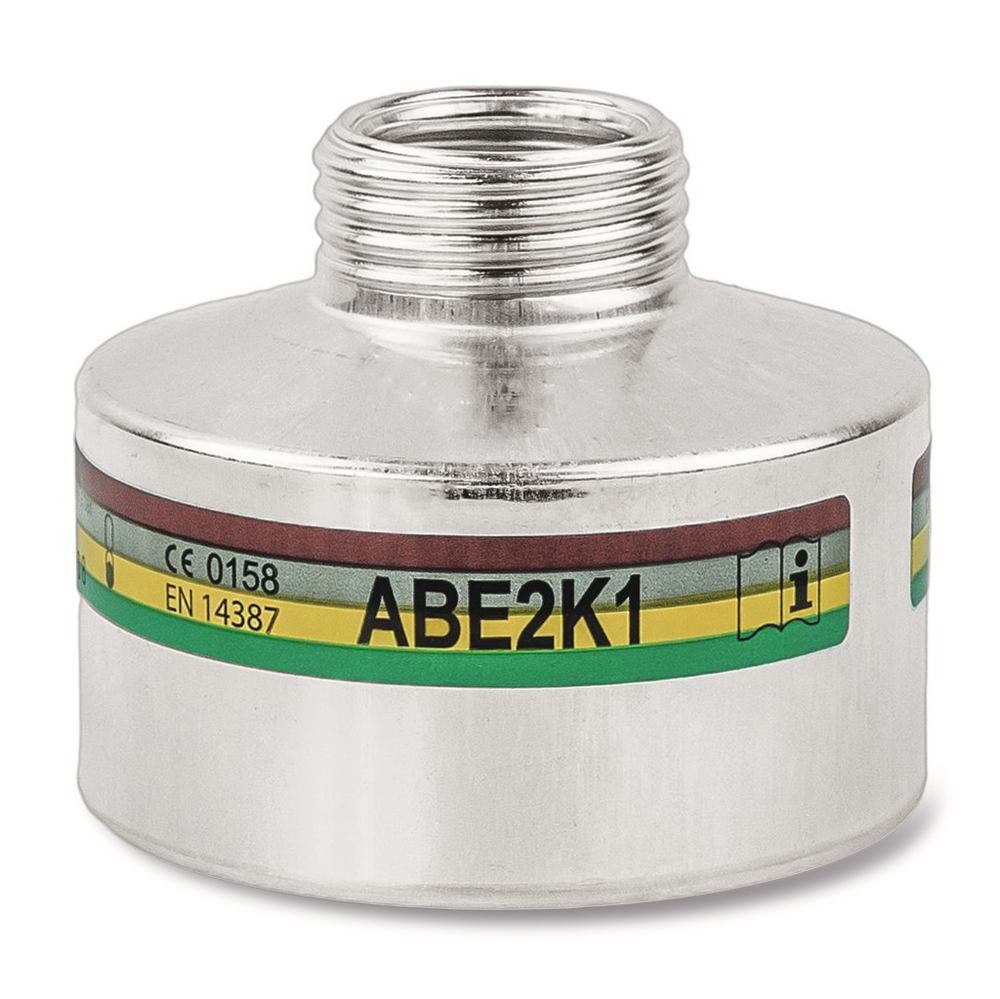 Respiratory filter, In accordance with EN 14387 Type ABE2K1, 1 unit(s) - Luminix Health