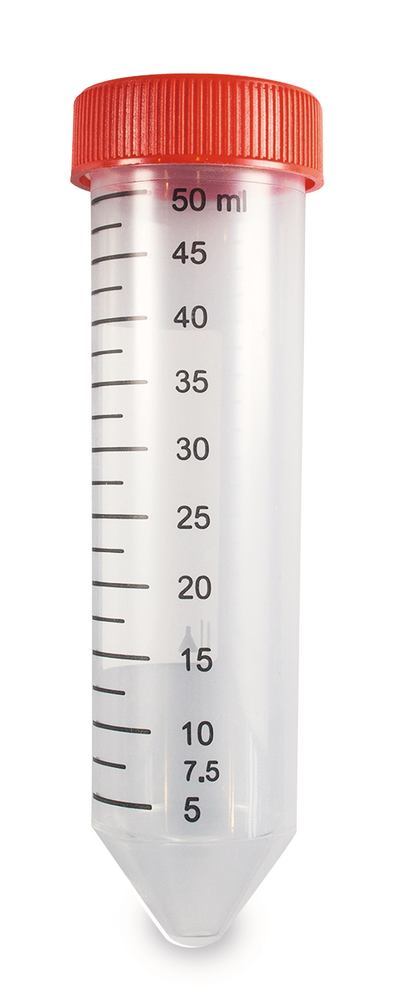 50 ml centrifuge tubes, Without rim, sterile, 300 unit(s) - Luminix Health