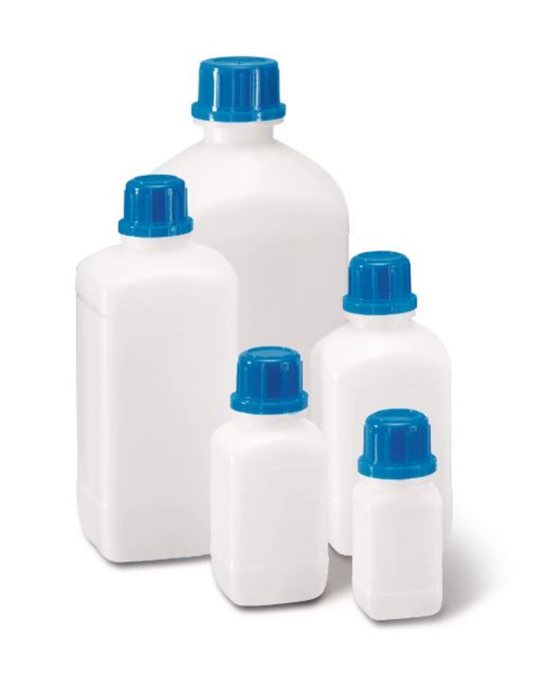 Narrow mouth bottle, 250 ml, HDPE, 10 unit(s) - Luminix Health