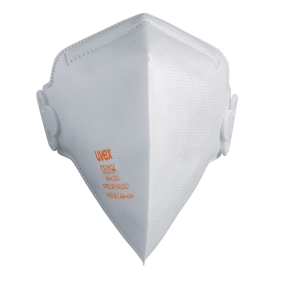 uvex silv-Air c 3200 FFP2 particle mask, Fold-flat mask without exhalation valve - Luminix Health