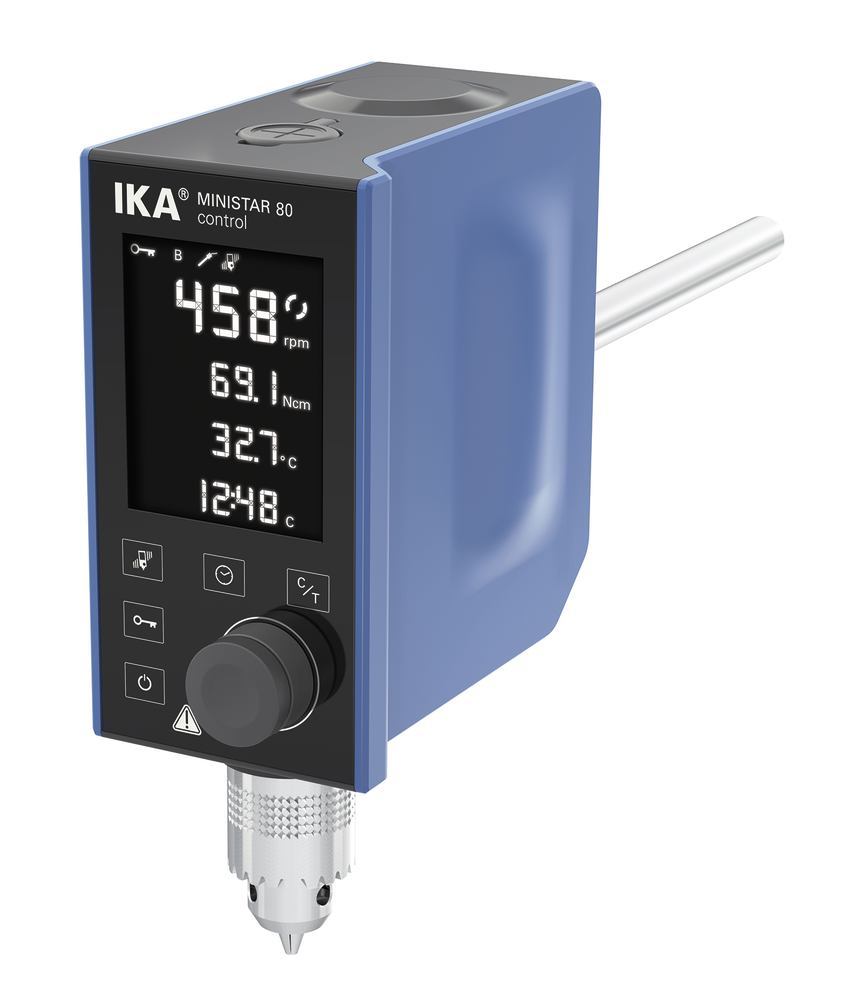 MINISTAR 80 control laboratory stirrers, up to 50 l, 60/46 W, 30-500/min - Luminix Health