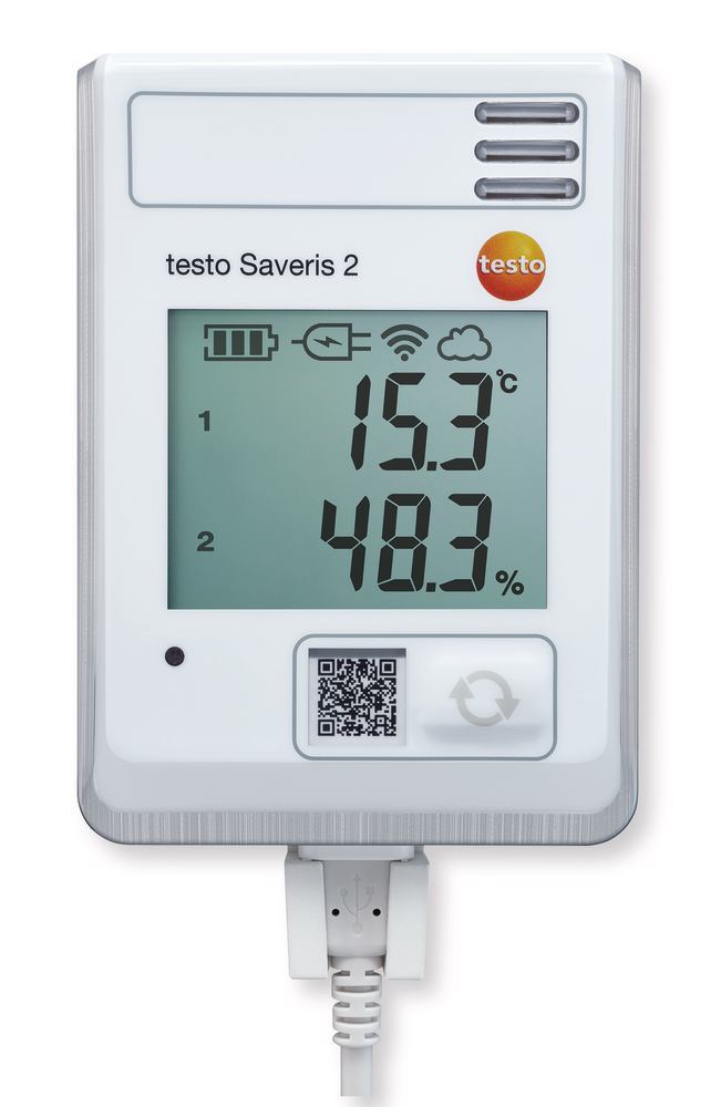 Saveris 2-H1 wireless data logger, with internal sensors, 1 unit(s) - Luminix Health