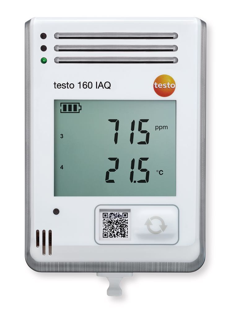 testo 160 IAQ wireless data logger, Internal sensor, 1 unit(s) - Luminix Health